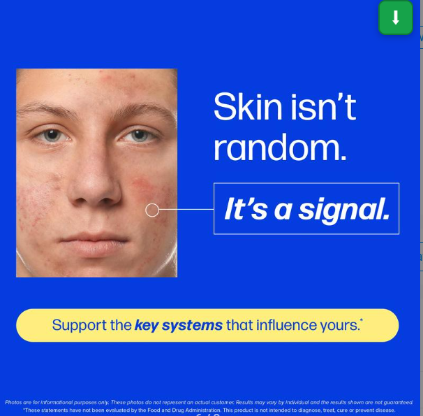 GlowBiotic Triple Action Skin Support